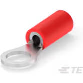 TE Connectivity-2-34146-1 Steckverbinderanschlüsse Ring Tongue Terminal 16-22AWG Copper Red 20.55mm Tin T/R