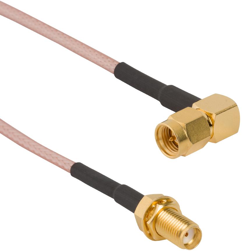 Amphenol RF-135111-03-12.00 Kabelbaugruppen Koaxial Cable Assembly Coaxial 0.304m SMA to SMA F-M Bag