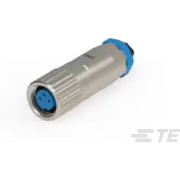 TE Connectivity-4-1437719-2 圆形连接器 Conn Circular SKT 8 POS Solder ST Cable Mount 8 Terminal 1 Port