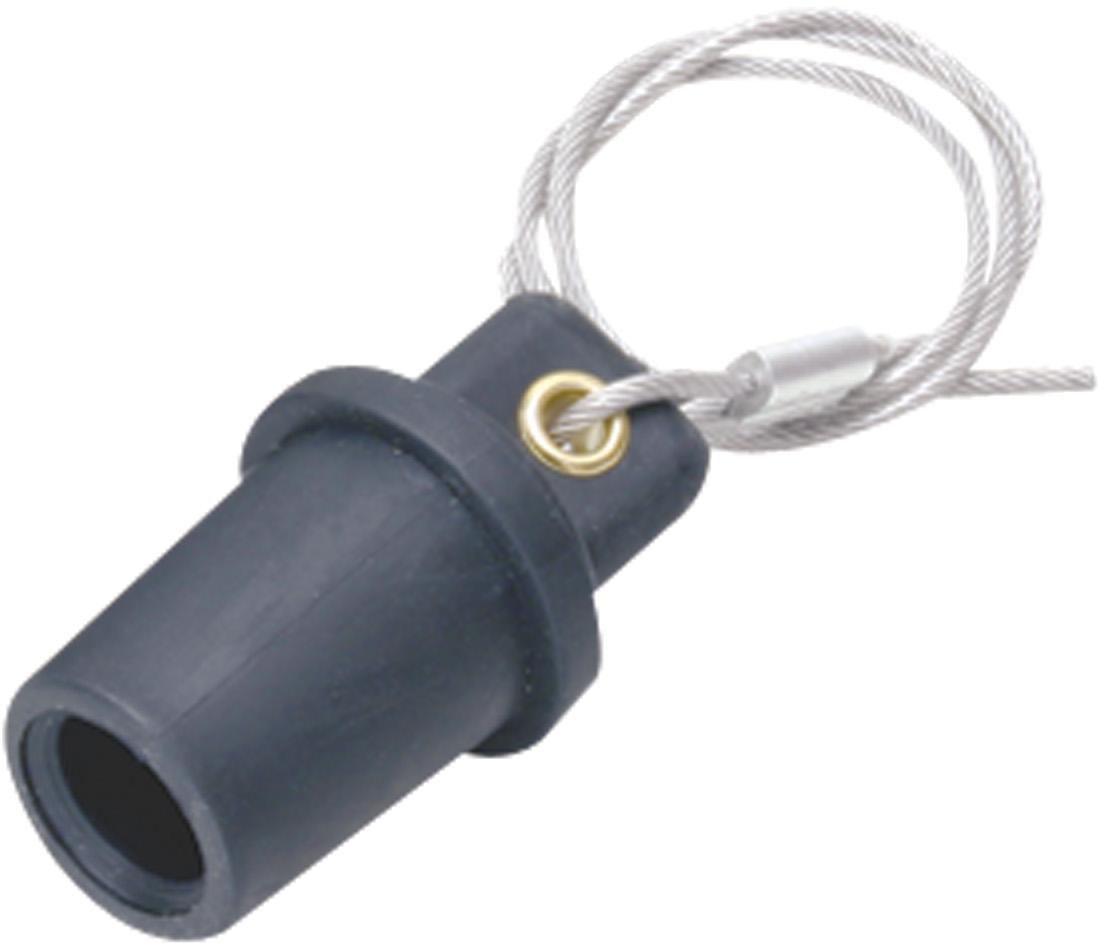 Marinco-CL40MC-A Connector Accessories Connector Accessories Prortective Cap Straight Santoprene Black