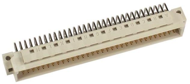 HARTING-09036966951 Blackplane del conector Conn DIN 41612 M 96 POS 2.54mm Solder RA Thru-Hole Box