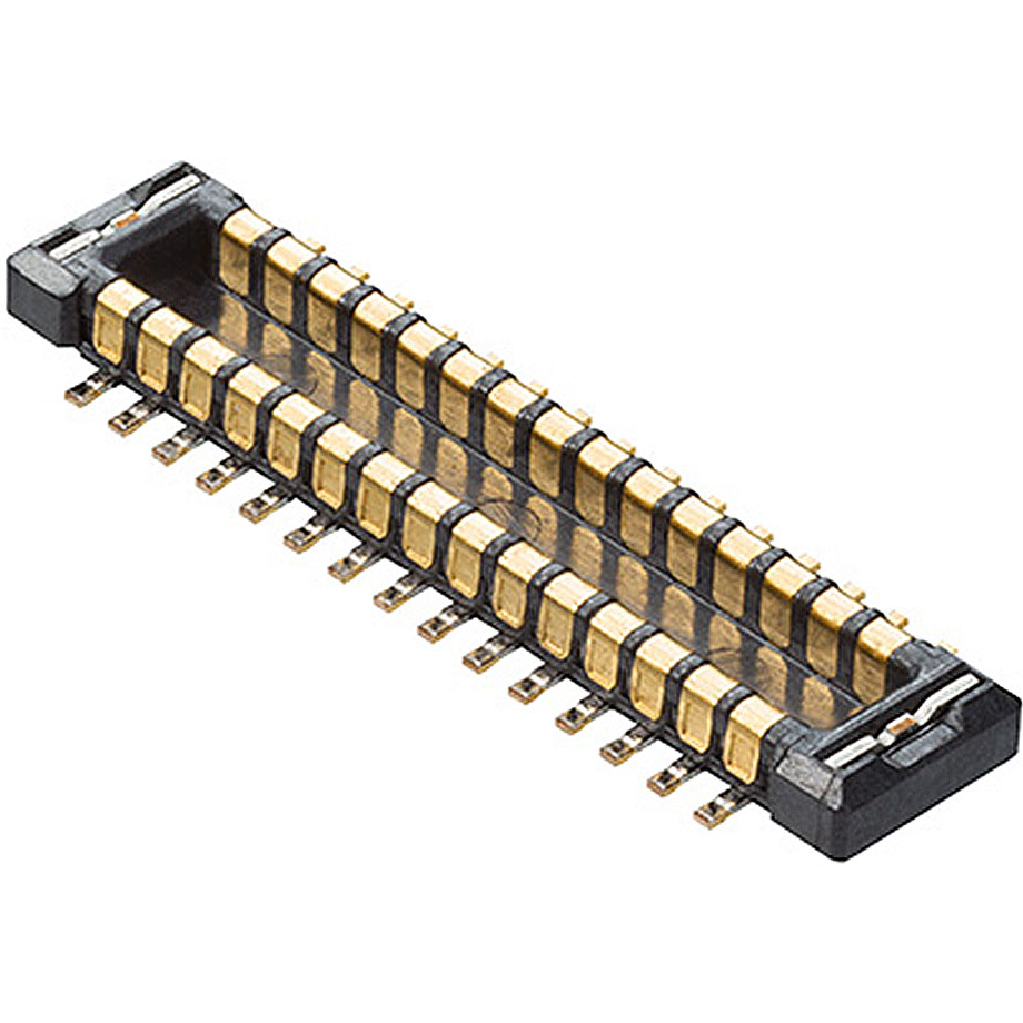 Molex-5055511020 Connector Headers and PCB Receptacles Conn Board to Board HDR 10 POS 0.4mm Solder ST SMD T/R
