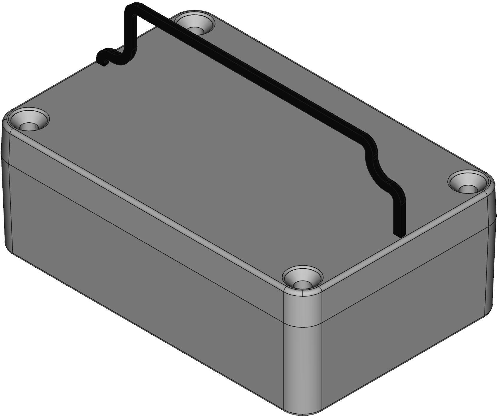Hammond Manufacturing-1590Z062 Kästen, Gehäuse und Gestelle Natural Die Cast Aluminum Wall Mount Watertight Enclosure