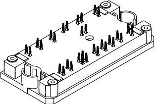 onsemi-NXH240B120H3Q1P1G IGBT 模块 Si/SiC Hybrid Power Integrated Module