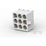 Conn Wire to Board HDR 9Power POS 6.35mm Solder ST Thru-Hole Bag