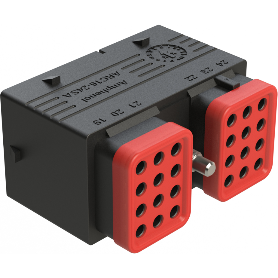 Amphenol-ARC16-24SA-P013 Connettore rettangolare Conn Rectangular F 24 POS Crimp ST Panel Mount