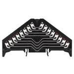 Conn Terminal Block 32 POS Push-In Spring T DIN Rail 10A