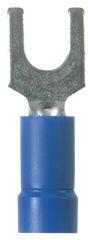 Panduit-EV14-8FB-Q Terminali connettore Fork Terminal 14-16AWG Copper Blue 22.9mm Tin Bag