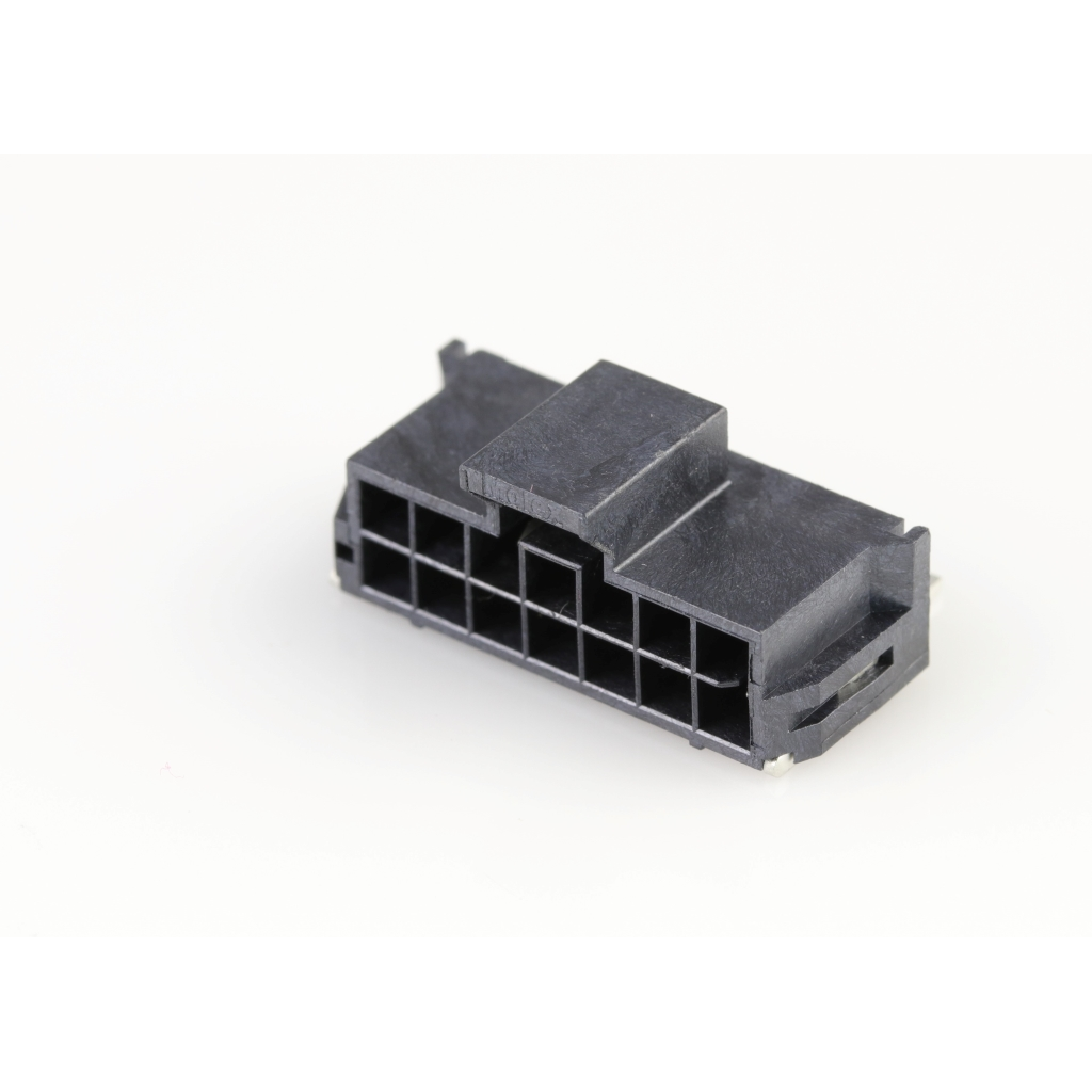 Molex-1054051314 Embases de raccordement et réceptacles PCB Conn Wire to Board HDR 14 POS 2.5mm Solder RA Side Entry SMD Nano-Fit T/R