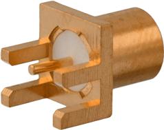 Cinch Connectivity Solutions-133-8701-801 RF-Steckverbinder Conn MCX 0Hz to 6GHz 75Ohm Solder ST Edge Mount RCP Gold Over Nickel