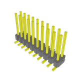 Conn Unshrouded Header HDR 20 POS 2.54mm Solder ST Top Entry SMD T/R