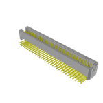 Conn Shrouded Header (4 Sides) HDR 64 POS 1.27mm Solder RA Side Entry Thru-Hole TIGER EYE™ Tube