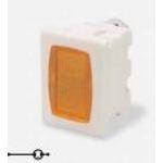 Switch Indicators Neon Lamp Rectangular Quick Connect Panel Mount with Snap-In