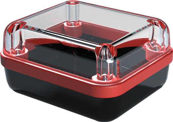 Serpac Electronic Enclosures-CX28A-CLBK-A-OR Kästen, Gehäuse und Gestelle Black Polycarbonate Waterproof Pocket Enclosure with Orange Seal	 <h4><strong>CALIFORNIA&nbsp;PROPOSITION</strong> ⚠️<strong>65&nbsp;WARNING</strong>⚠️</h4>