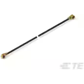TE Connectivity-2118651-1 Kabelbaugruppen Koaxial UMCC Cable Assembly, .458 ft, Black Cable, 0-9 GHz Operating Frequency