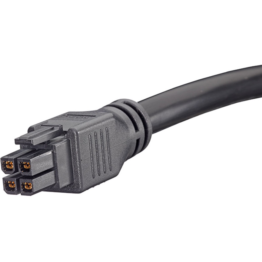 Molex-245136-0420 Cable Assembly AC Power Cable Assembly 2m Mega-Fit to Mega-Fit 4 to 4 POS F-F Crimp-Crimp 12AWG