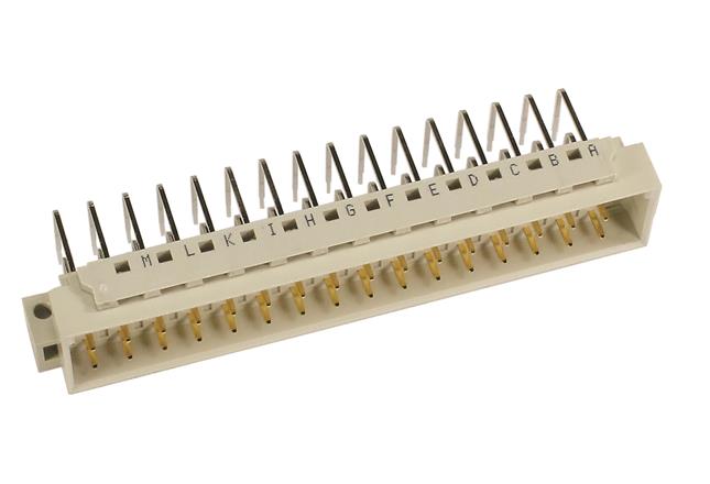 HARTING-09056482921 Backplane connettore Conn DIN 41612 M 48 POS 5.08mm Solder RA Thru-Hole
