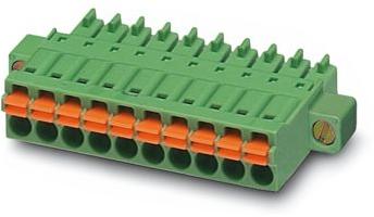 PHOENIX CONTACT-FMC 1,5/ 8-STF-3,5 Steckverbinder, Klemmenblöcke Conn Spring Cage F 8 POS 3.5mm Push-In Spring ST Cable Mount 8A Cardboard