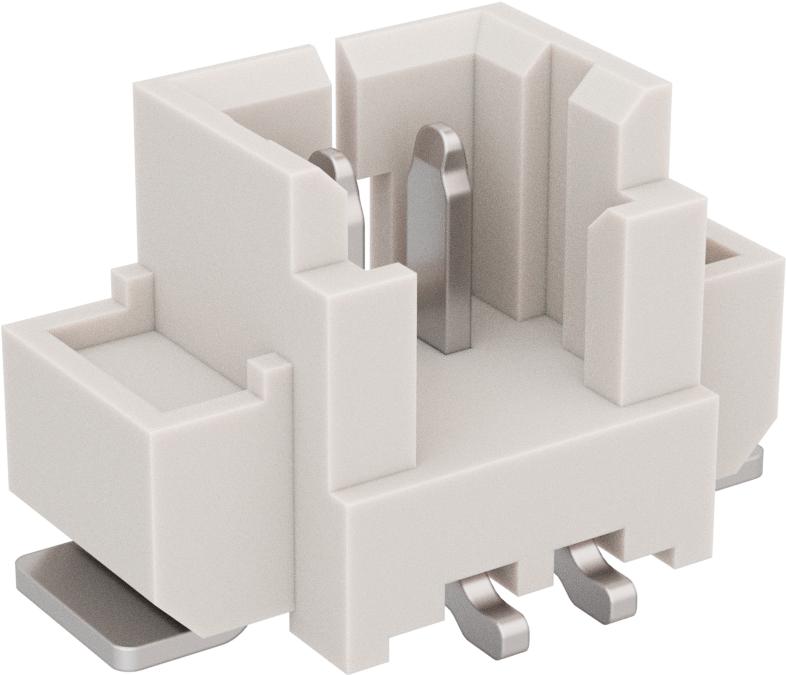 Amphenol Communications Solutions-10114828-10202LF Piastre connettori e prese PCB 1.25mm Wire to Board Wafer,Vertical, Surface Mount, 2 Positions