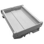 Din Rail Mount End Section, Grey