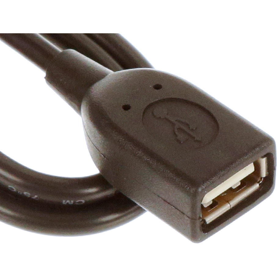 Molex-2061070003 其他电缆组件 Cable Assembly Patch Cord 1m USB to Pico-Lock 4 to 5 POS F-F Crimp-Crimp Pico-Lock/USB 2.0 Hub Solutions Bag