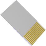 Cable Assembly 0.076m 33AWG 0.5mm 14 to 14 POS FFC Jumper to FFC Jumper M-M Premo-Flex™FFC Jumper Bag