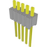 Conn Unshrouded Header HDR 5 POS 1.27mm Solder ST Top Entry Thru-Hole Bulk