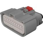 Conn Housing F 20Power POS 3.5mm Crimp ST Cable Mount Gray MX 150™ Carton