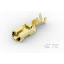 TE Connectivity-927854-1 连接器端子 Quick Disconnect Terminal 13-17AWG Brass F 22.3mm Reel/Strip