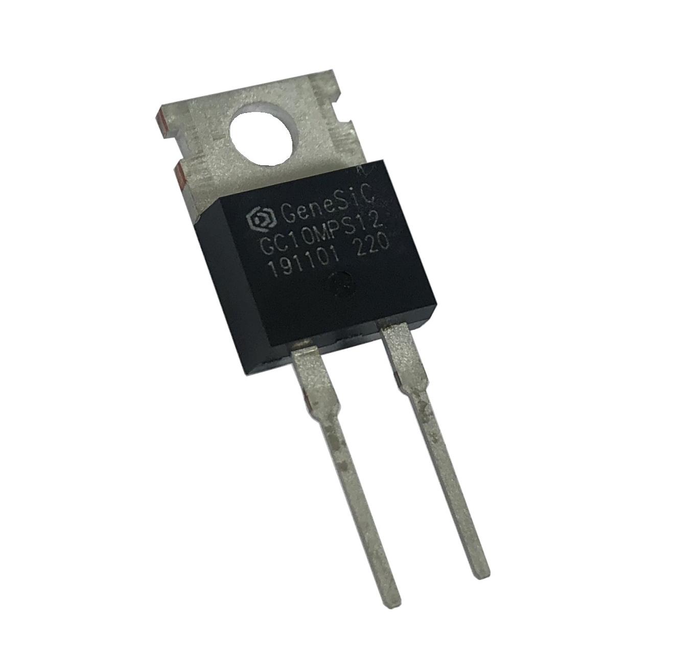 GeneSiC Semiconductor-GC10MPS12-220 Rectifiers Diode Schottky SiC 1.2KV 25A 2-Pin(2+Tab) TO-220AC