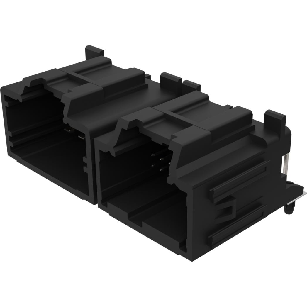Molex-0347082020 Connector Headers and PCB Receptacles Conn Shrouded Header (4 Sides) HDR 26 POS 2.3mm/2.54mm/2.95mm/3.5mm Solder RA Thru-Hole Stac64 Tray