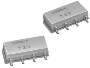 Omron-G3VM355JR Relais d&rsquo;état solide Relay SSR 25mA 1.3V DC-IN 0.12A 350V AC/DC-OUT 8-Pin SOP Stick