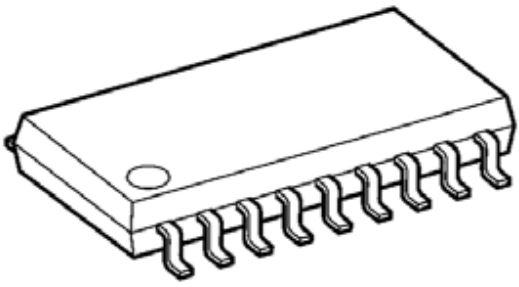 Toshiba-TBD62783AFG(Z) PMIC-Lösungen DMOS Transistor Array 2V to 50V 18-Pin SOP
