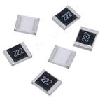 Ohmite-AS25J22R0ET Widerstand, fest, Oberflächenmontage, einzeln Res Thick Film 2512 22 Ohm 5% 1.5W ±100ppm/°C Pad SMD T/R