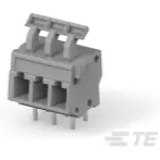 TE Connectivity-2834082-2 Connector Terminal Blocks Conn PC Terminal Block F 3 POS 5mm Solder ST Thru-Hole 20A/Contact Box/Carton