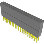 Conn Elevated Socket SKT 40 POS 2.54mm Solder ST Top Entry Thru-Hole Tube
