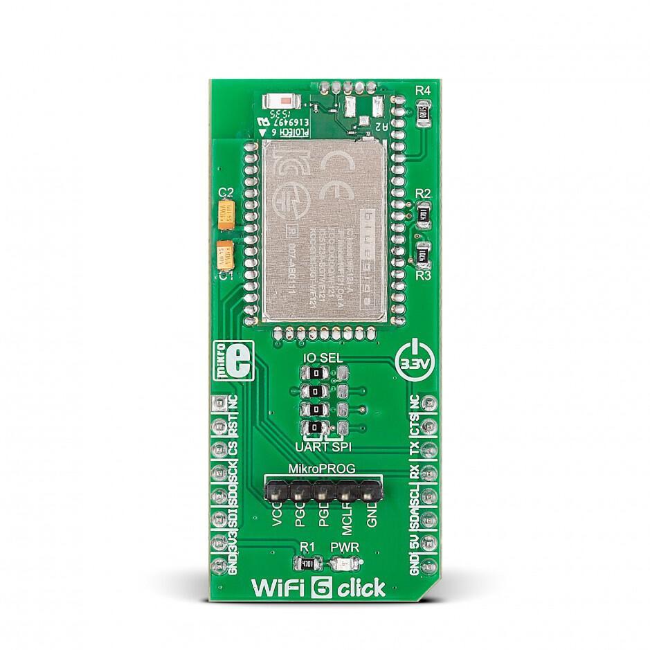 MikroElektronika-MIKROE-2043  WF121-A 802.11 Wireless LAN Click Board