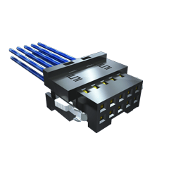 Samtec-S2SDT-07-24-L-20.00-SR Andere Kabelbaugruppen Cable Assembly Discrete Wire 0.508m 24AWG Socket Strip 14 POS SKT Crimp TIGER EYE™ Layer
