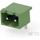 TE Connectivity-2385008-2 Steckverbinderleisten und Leiterplattenbuchsen 2P TB Header 90 Degree