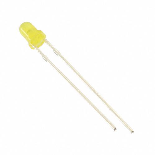 Visual Communications-VAOL-3LCE2 LED LED Uni-Color Yellow 2-Pin T-1 Bag