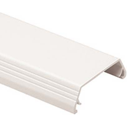 Panduit-T45BWH8 Ductos de alambrado Wiring Ducts Solid Wall Rectangular without Cover Screw Polyvinyl Chloride White