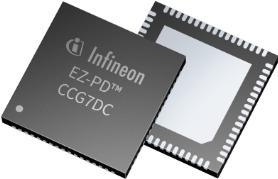 Infineon Technologies AG-CYPD727268LQXQXQSA1 Spezialisierte Stromversorgungs-ICs und -Module USB-C Power Delivery and DC-DC Controller 68-Pin VQFN EP Tray
