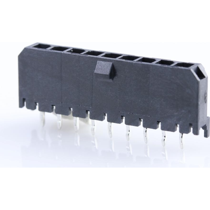 Molex-0436500915 Steckverbinderleisten und Leiterplattenbuchsen Conn Wire to Board HDR 9 POS 3mm Solder ST Thru-Hole Tray