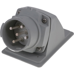 Woodhead 70° Angle Plug, Switch-Rated, 30.0A, 347/600V AC, 3-Pole + Neutral + Ground, Insulator Keying Position 14