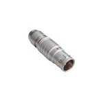 Conn Circular PIN 2 POS Solder ST Cable Mount 2 Terminal 1 Port