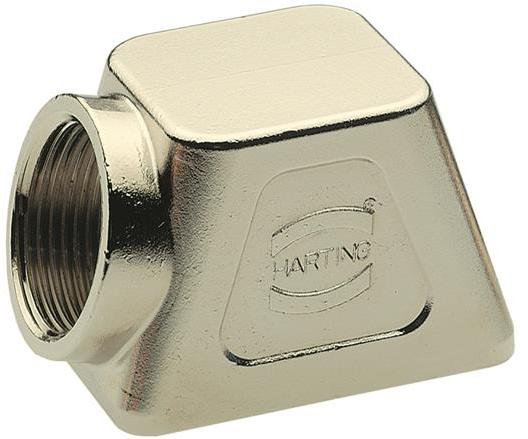 HARTING Technology Group-19140010501 Backshells Hood 90° Nickel Zinc Die Cast Single Lock Han-Modular®