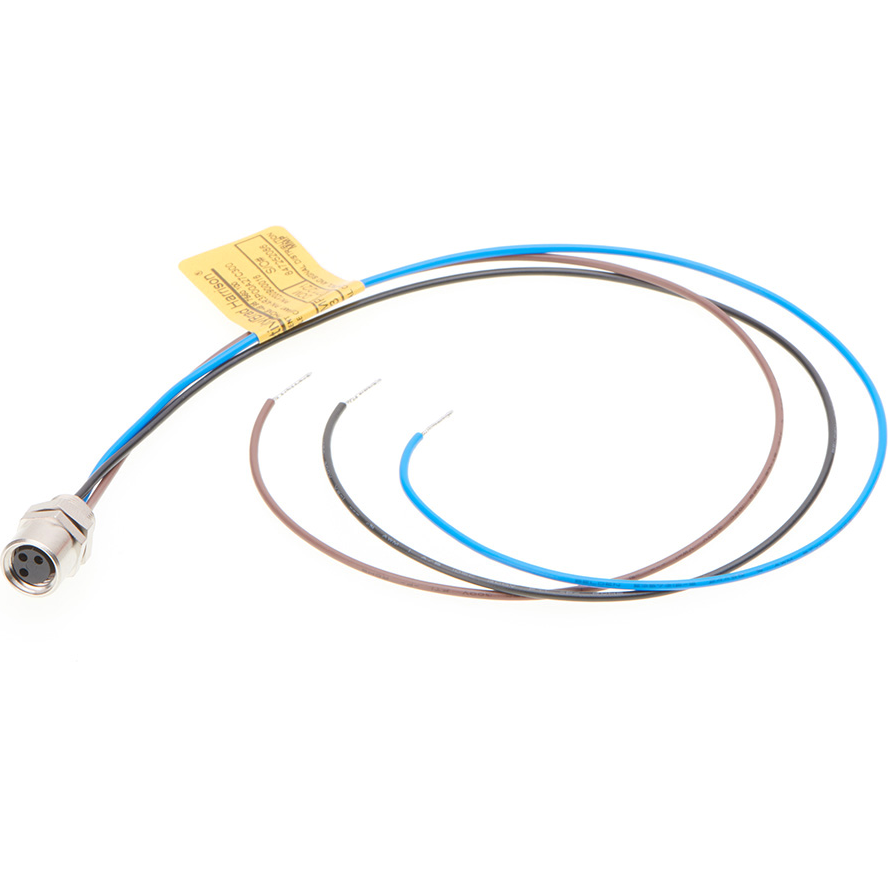Molex-4R3P00A27C300 null Cable Assembly Circular 0.3m 24AWG M8 Circular 3 Straight