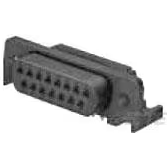 TE Connectivity-5748979-2 Connector D-Subminiature Conn D-Sub SKT 9 POS 1.38mm Solder RA Thru-Hole 9 Terminal 1 Port Package