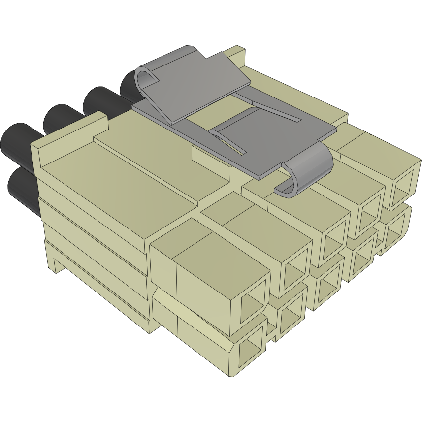 Samtec-PMSDT-05-24-K-15.00-S-M Cable Assembly AC Power Cable Assembly 0.381m Power 10 POS SKT Crimp 24AWG