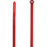 Thomas & Betts-TY-25M-2 Kabelbinder Cable Ties, Standard Locking Nylon/Polyamide 6/6 Red 48mm 222N Bulk